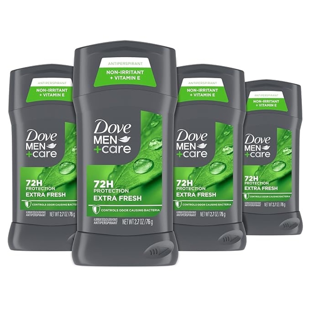 Dove Men Care Extra Fresh Antiperspirant Deodorant 4pk Fresh Scent Exp. 02/2027